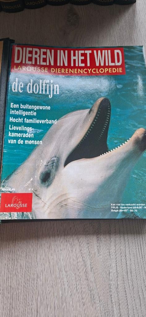 Dieren in het wild encyclopedie, Larousse, Complete serie, Dieren, Ophalen