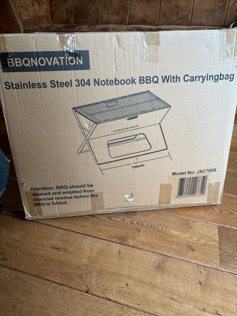 BBQnovation XL RVS BBQ nieuw in doos, inklapbaar, Tuin en Terras, Ophalen of Verzenden, Nieuw, Overige