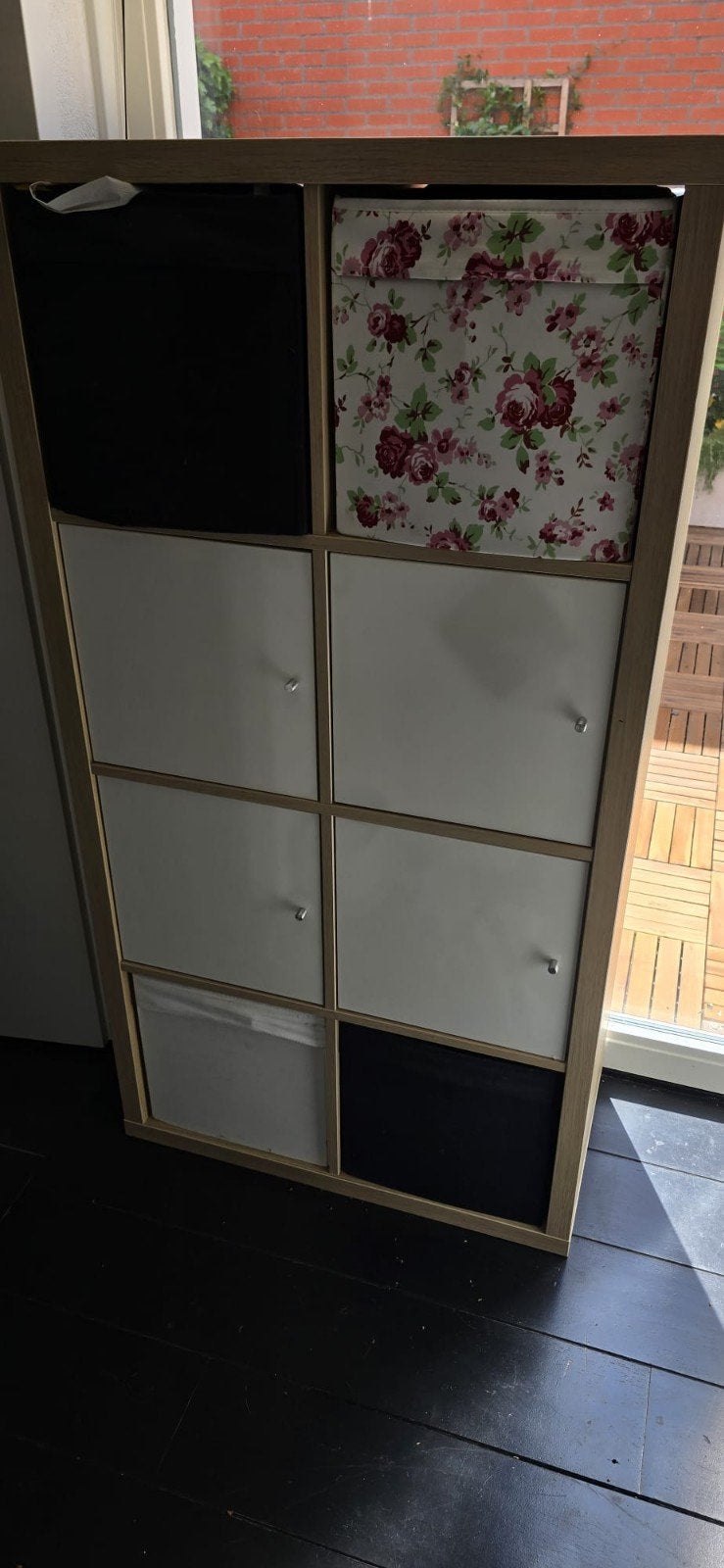 IKEA Kallax 8-vaks kast - licht eik gekleurd, Ophalen, Gebruikt