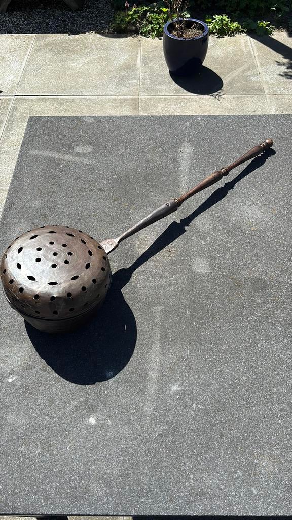 Bretonse beddenpan, Antiek en Kunst, Ophalen, Koper