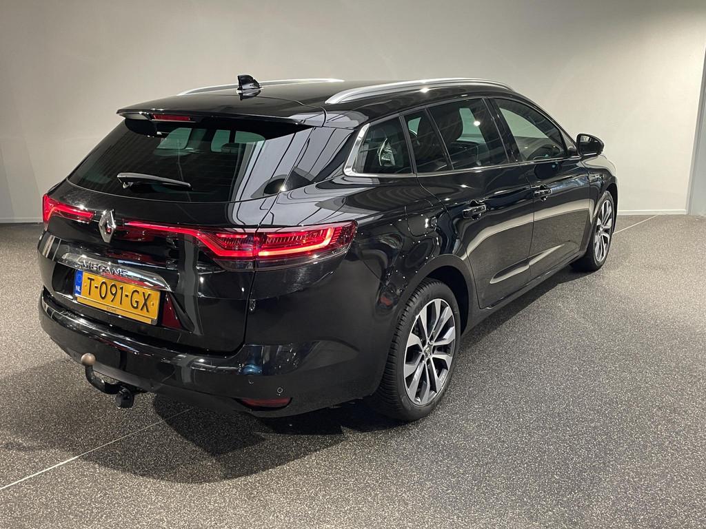 Renault Mégane Estate 1.3 TCe 140 Techno | Automaat | Trekh, Stof, Gebruikt, Met garantie (alle), Zwart
