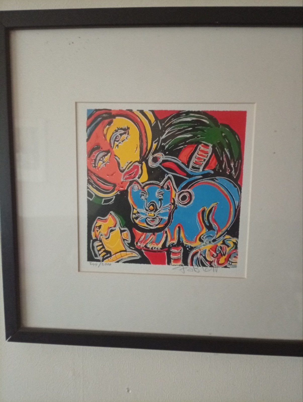 Schilderij Fabian, Antiek en Kunst, Ophalen of Verzenden