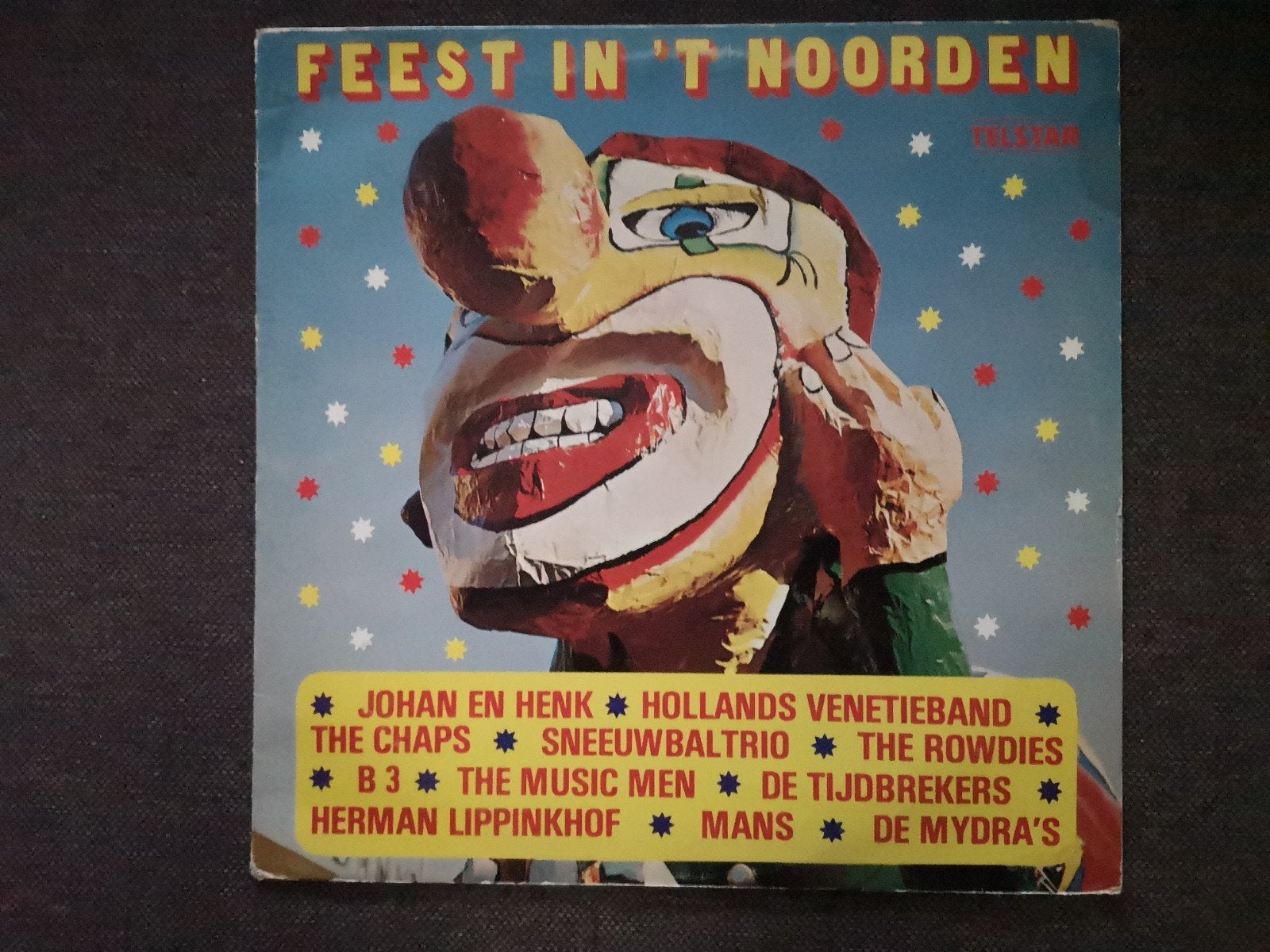 Vinyl lp telstar Feest in 't Noorden - Diverse Artiesten, LP, Gebruikt, Overige genres, Ophalen of Verzenden