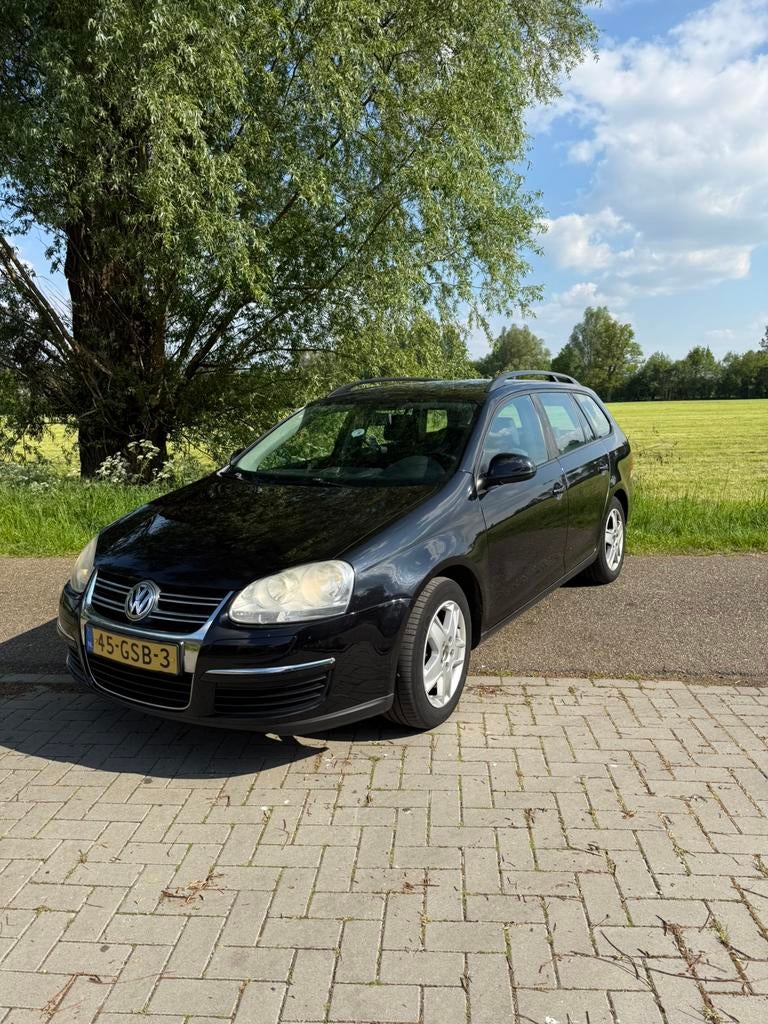 Volkswagen Golf 1.4 TSI 90KW Variant 2008 Zwart, Auto's, Voorwielaandrijving, 4 cilinders, Origineel Nederlands, Stationwagon