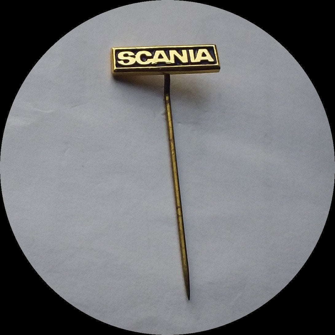 SCANIA truck speldje, Verzenden, Zo goed als nieuw, Transport, Speldje of Pin