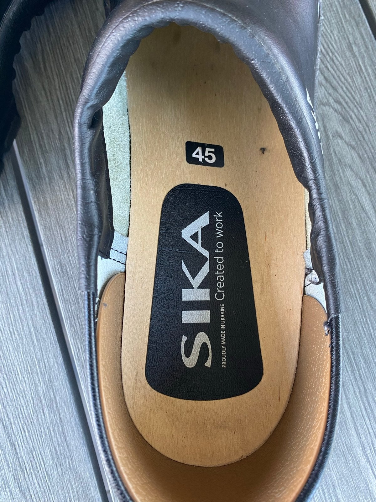 Sika Klompen Maat 45 - Zo goed als nieuw, Kleding | Heren, Schoenen, Verzenden, Zo goed als nieuw, Zwart, Klompen