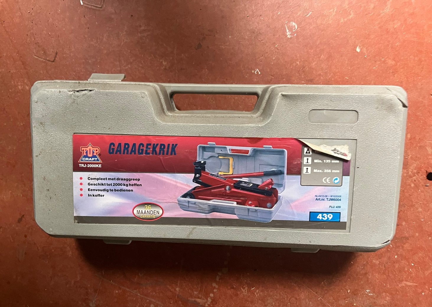 Top Craft Garagekrik - Compact en Handig, Ophalen, Gebruikt, Hydraulisch, Garagekrik