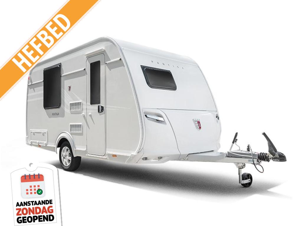Tabbert Pantiga finest edition 390 WD, compact met ruim bed, Overige typen, Standaardzit, Tabbert, Tot en met 2