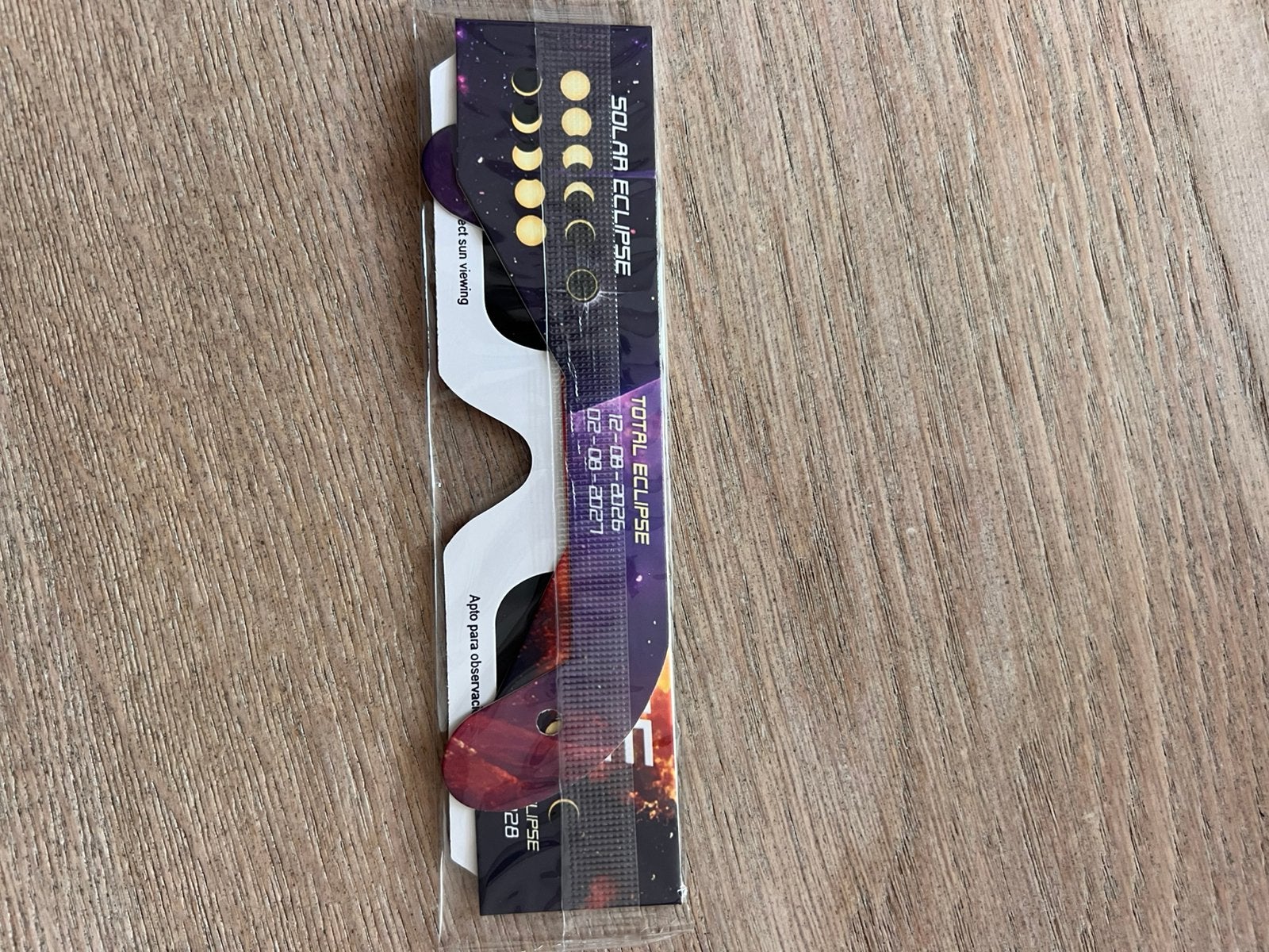 Solar Eclipse Bril ZELDZAAM (4/5), Sieraden, Tassen en Uiterlijk, Zonnebrillen en Brillen | Heren, Ophalen, Nieuw