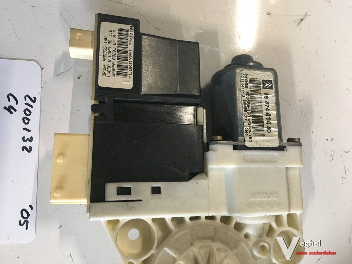 Citroen C4 1.6 Hdi 2005 Raammotor Linksvoor, Gebruikt, -, -, Ophalen of Verzenden