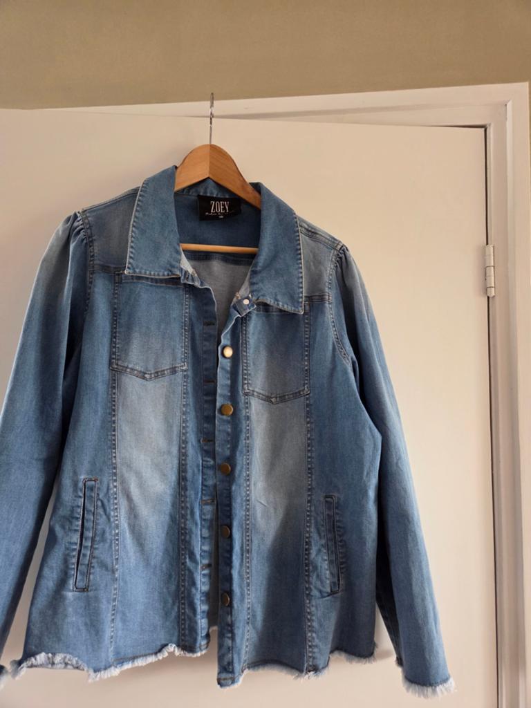 Zoey jeansjasje maat M, Ophalen of Verzenden, Zo goed als nieuw, Maat 42/44 (L)
