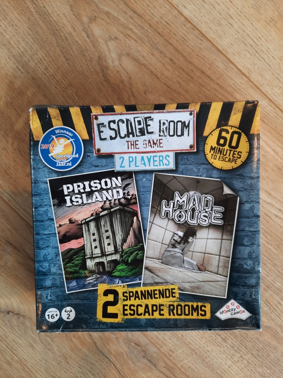 Escape Room The Game 2 Players - Prison Island & Mad House, Hobby en Vrije tijd, Een of twee spelers, Ophalen of Verzenden, Zo goed als nieuw