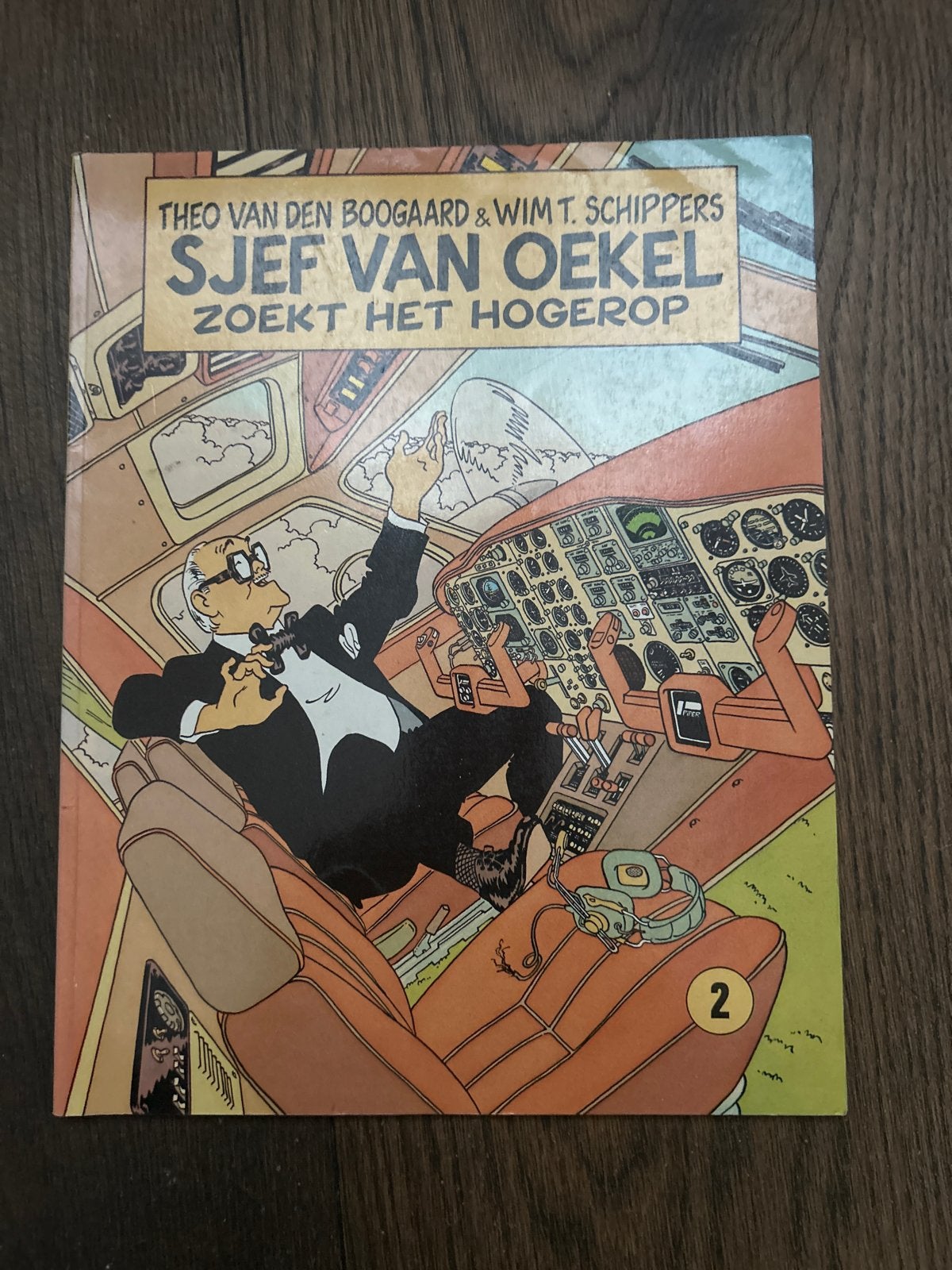Sjef van Oekel Zoekt Het Hogerop - Stripboek nimmer 2, Eén stripboek, Ophalen of Verzenden, Gelezen