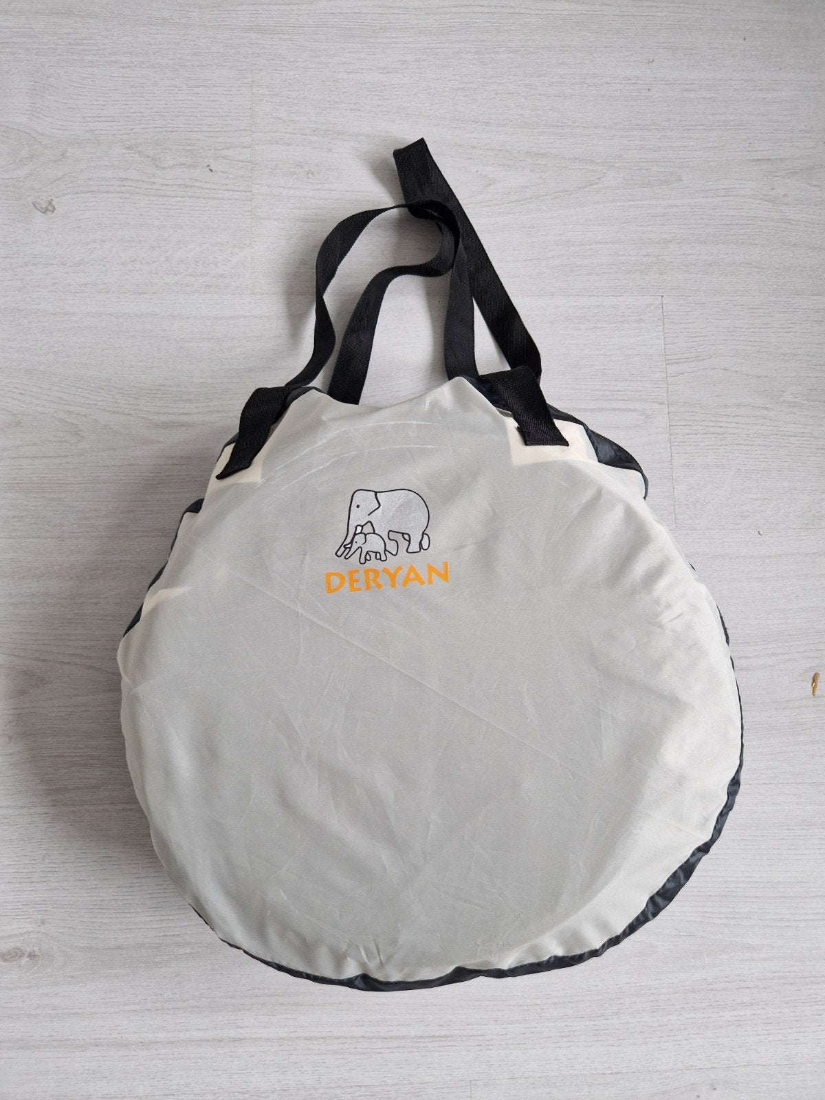 Deryan Babytentje/Campingbedje met draagtas en matje, 70 tot 85 cm, Ophalen of Verzenden, Zo goed als nieuw, Minder dan 140 cm