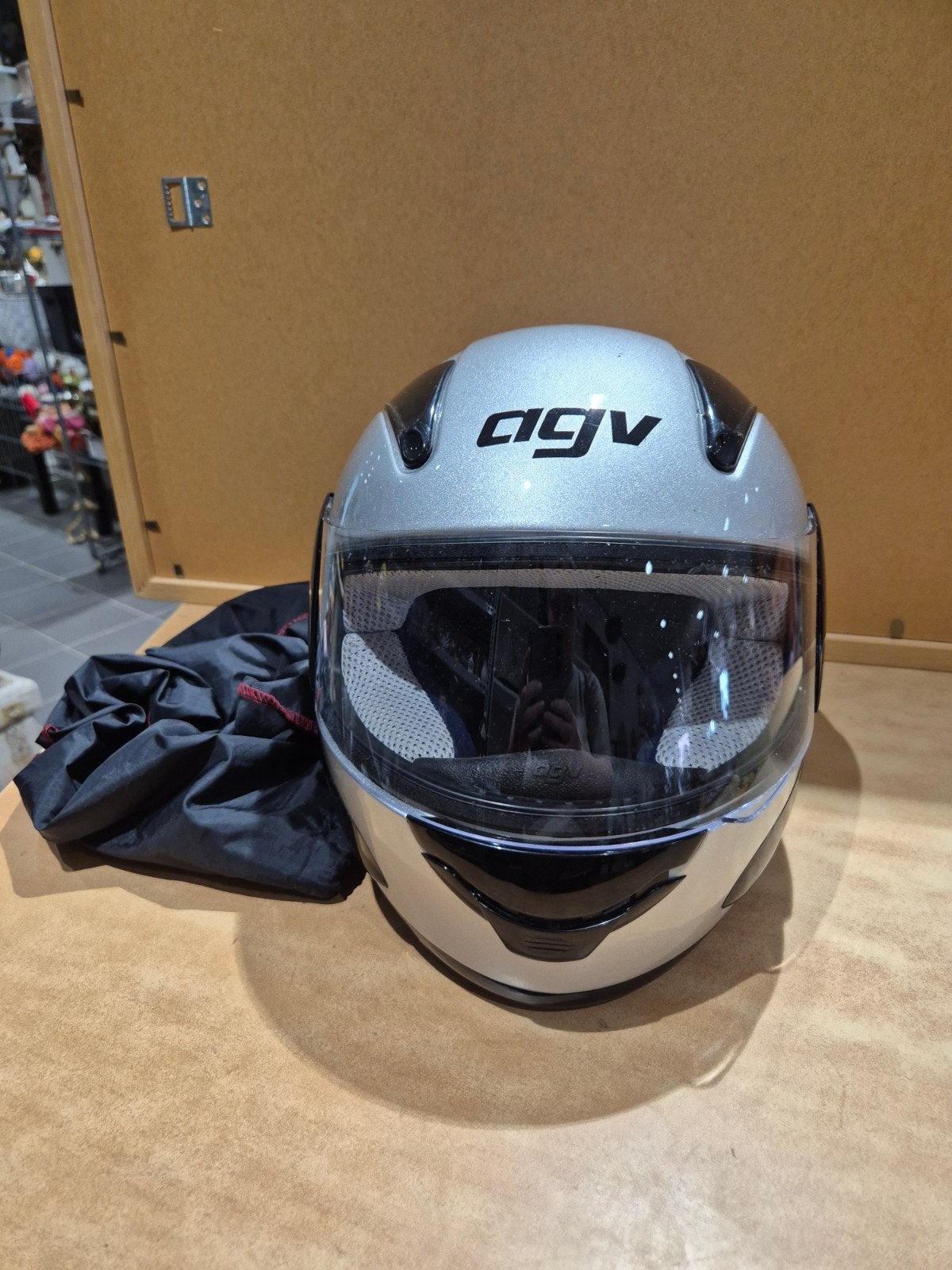 Motorhelm AGV GP-1 maat S, Onbekend, Ophalen of Verzenden, Onbekend, Onbekend