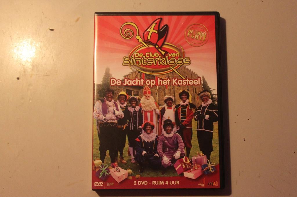 803t - dvd - de club van sinterklaas - de jacht op het kaste, Alle leeftijden, Ophalen of Verzenden, Gebruikt