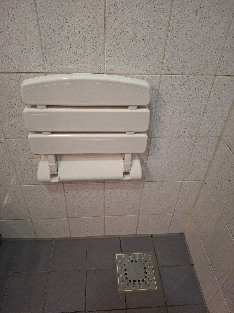badkamer stoel, Ophalen, Zo goed als nieuw, Douche