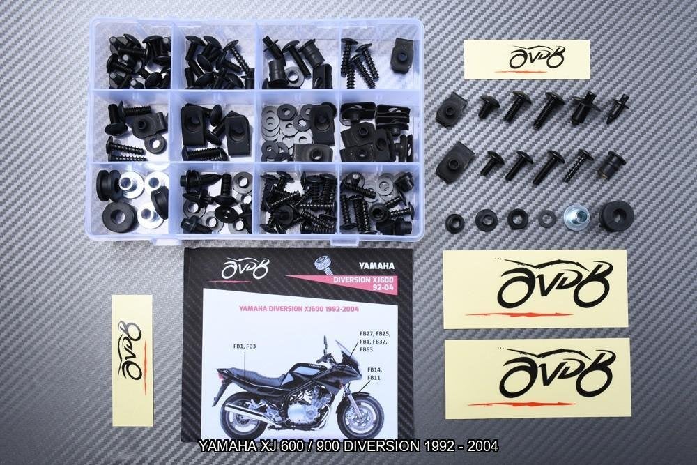 Kuip bouten set voor YAMAHA XJ 600 / 900 DIVERSION 1992 2004, Verzenden, Nieuw