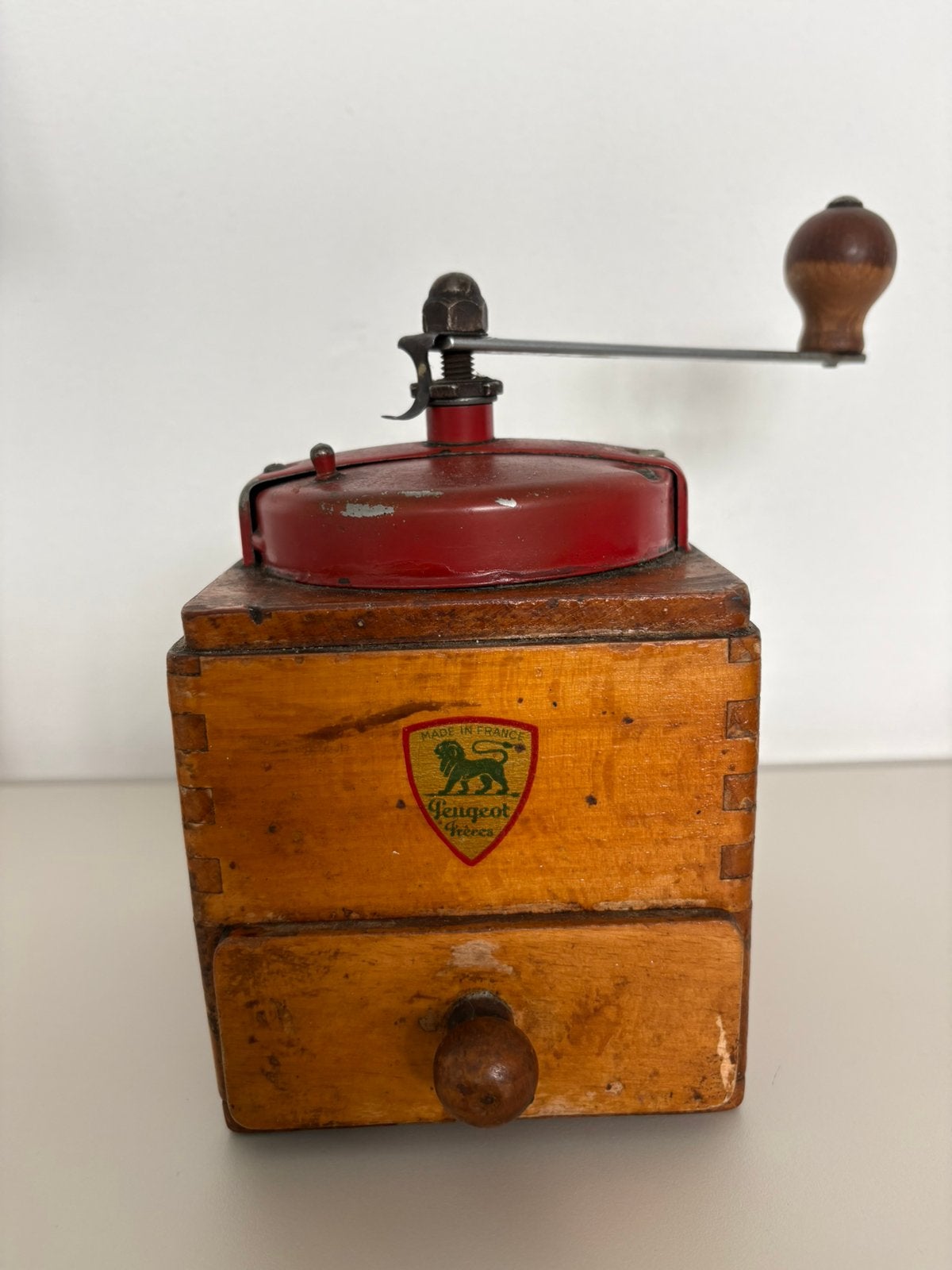 Vintage Peugeot Frères koffiemolen - Made in France, Ophalen of Verzenden