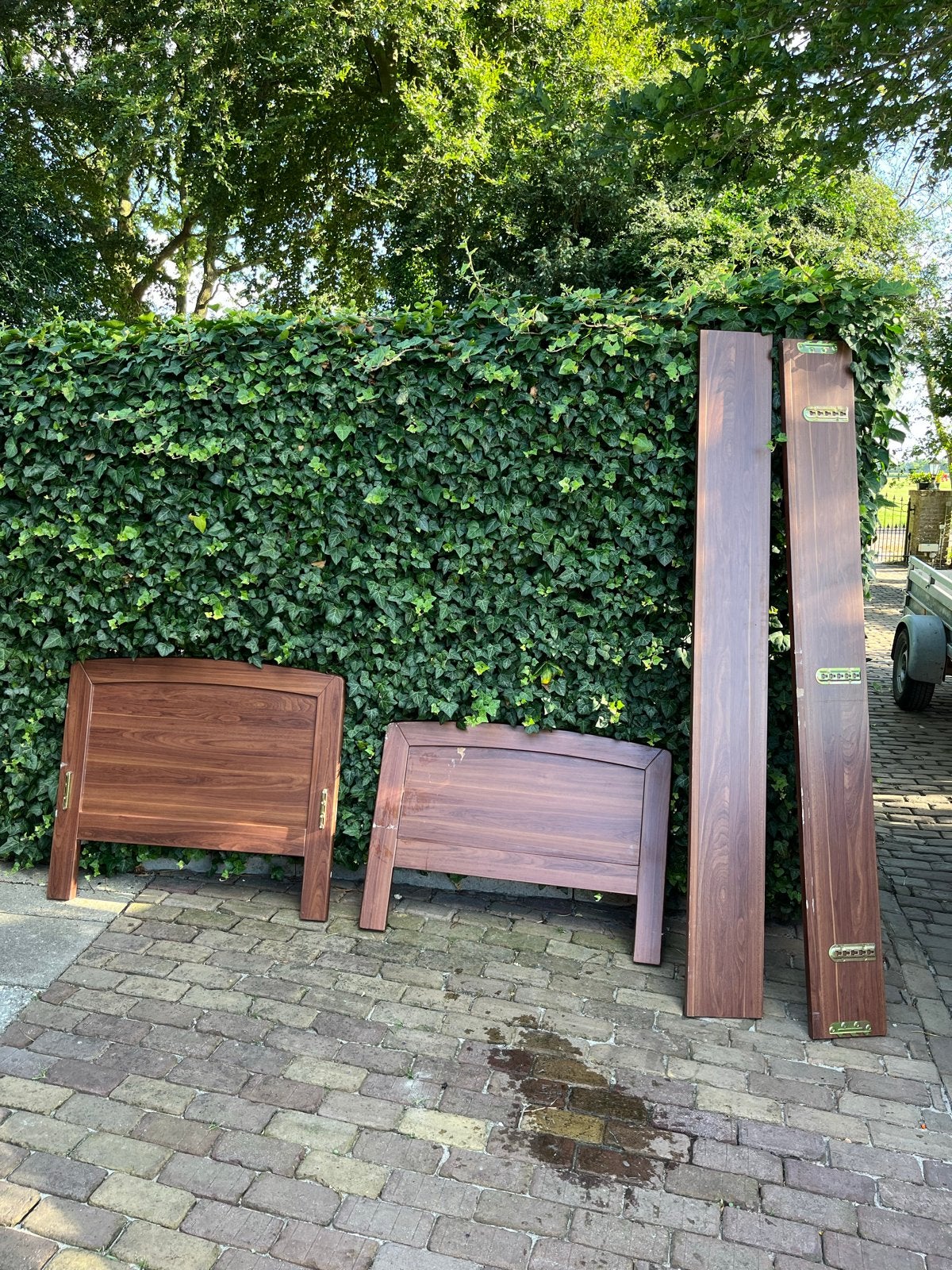 Gratis af te halen: Eenpersoonsbed 200x90 van MDF, Overige materialen, Gebruikt, 90 cm, Eenpersoons
