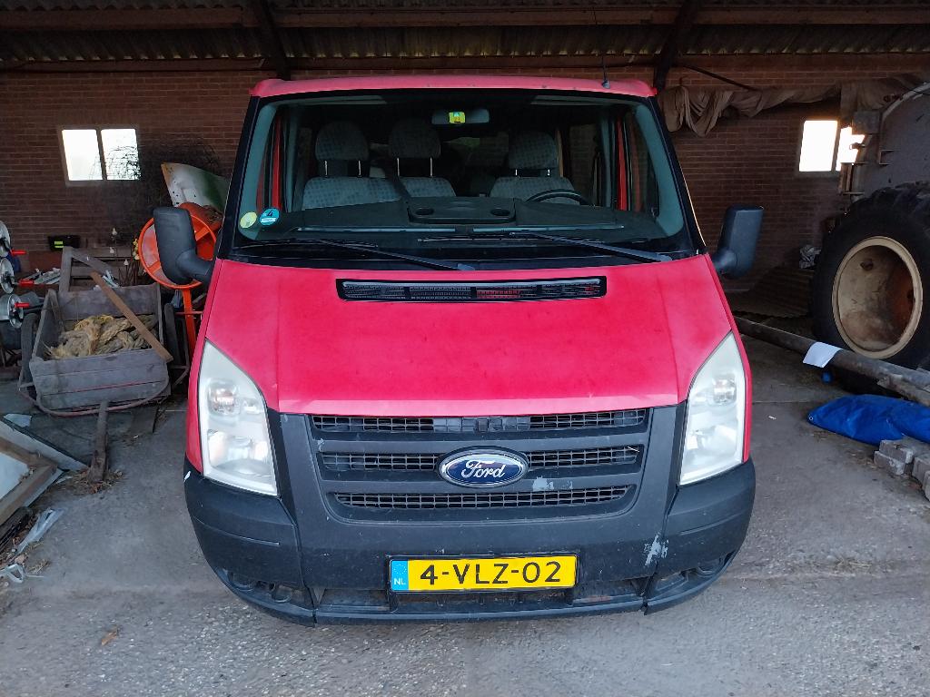 Ford transit, Stof, Particulier, Blauw, Onderhoudsboekje