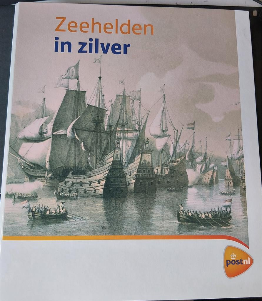 Album complete collectie Zeehelden in het zilver, Verzenden, Postfris, Overige thema's