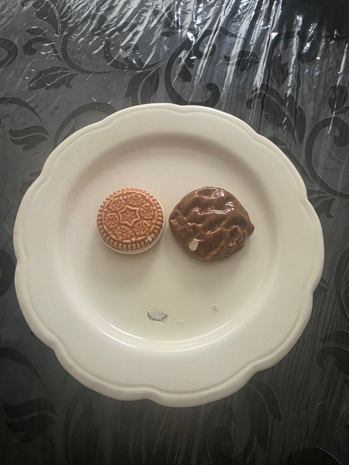 Bonbons schaal met deksel  te koop, Huis en Inrichting, Ophalen of Verzenden, Zo goed als nieuw, Overige stijlen, Schaal of Schalen