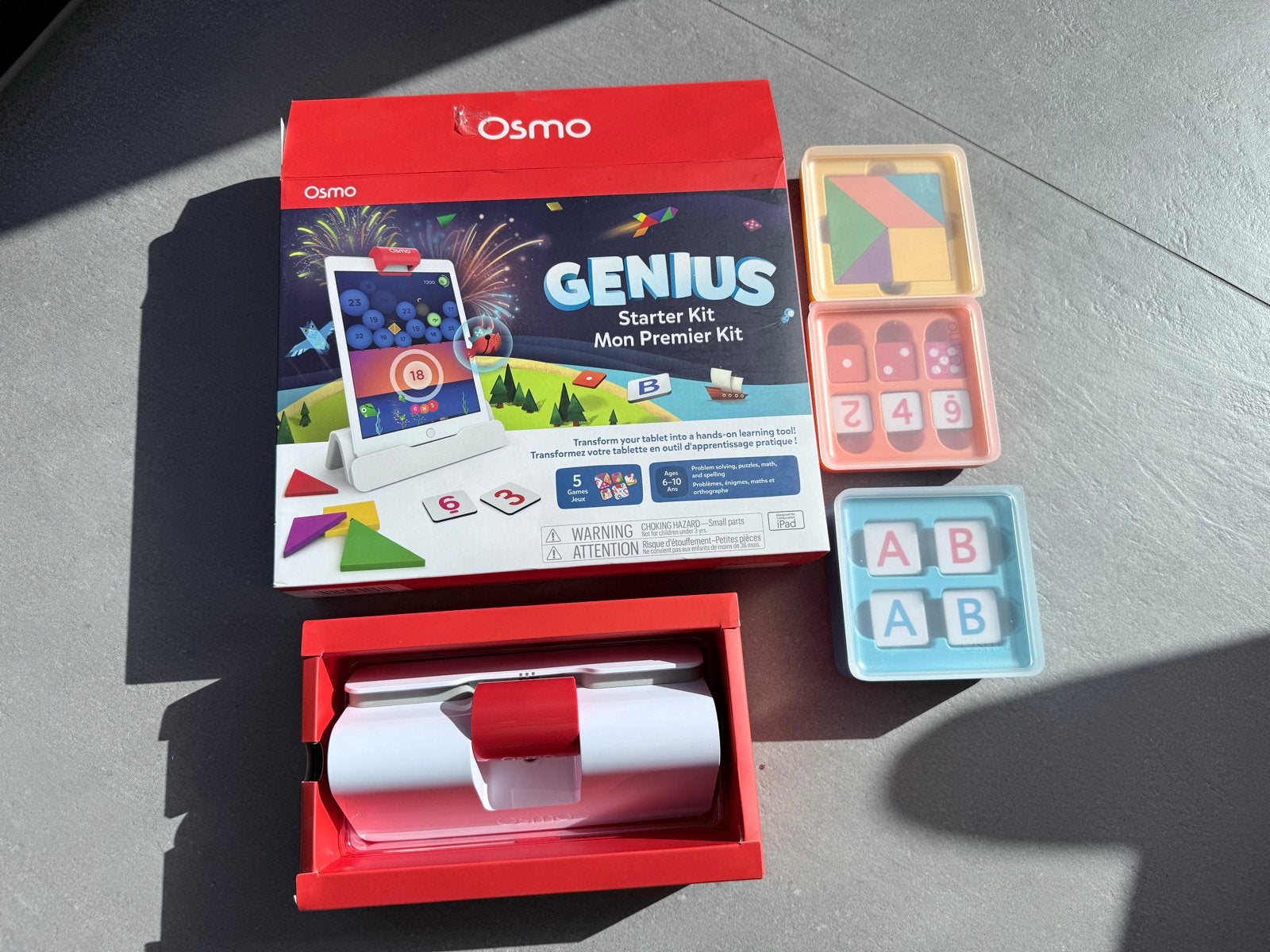 Osmo Genius Starter Kit - Educatief Spel voor iPad, Ophalen of Verzenden, Zo goed als nieuw, Knutselen