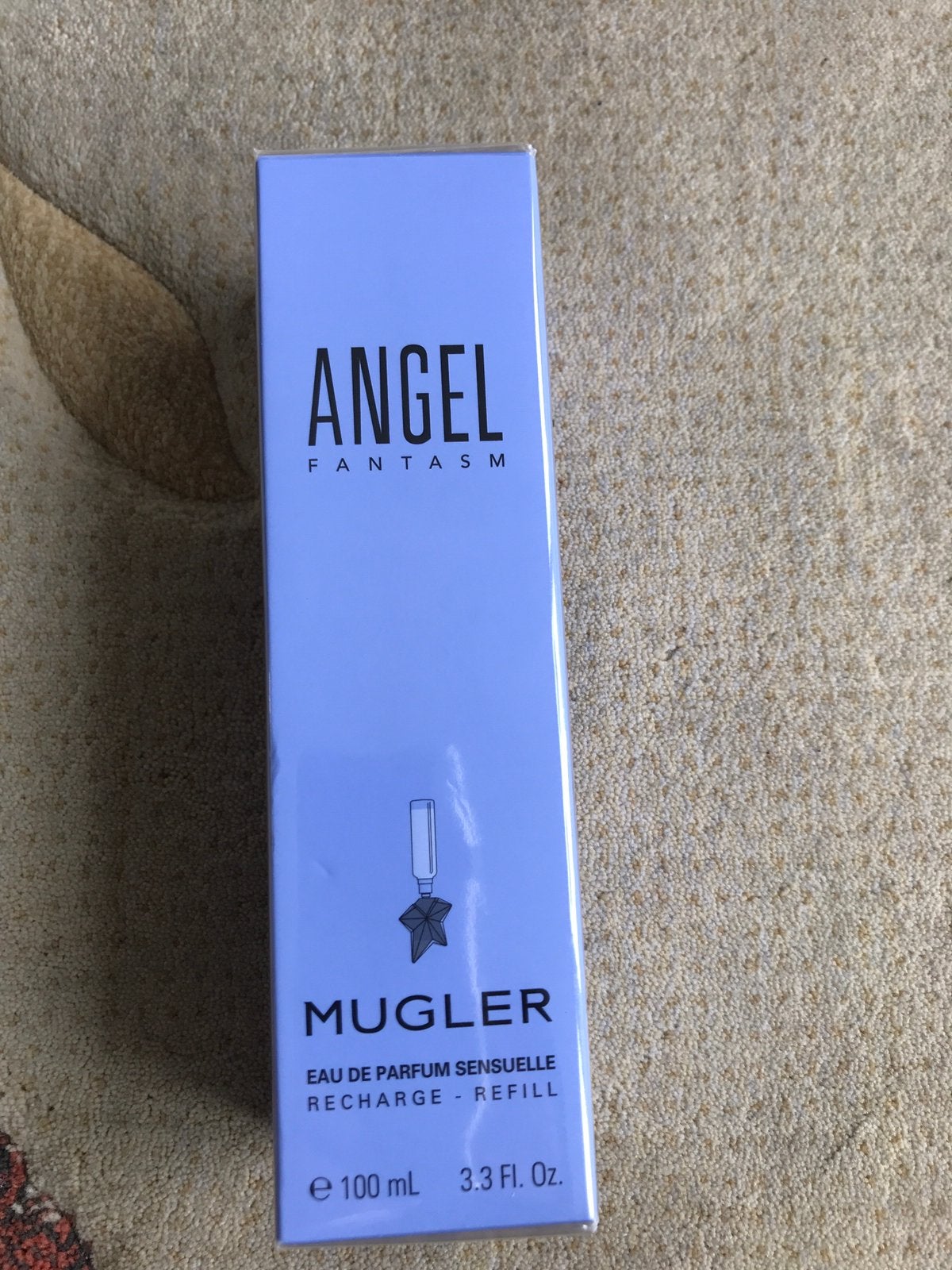 Mugler angel fantasm 100ml eau de parfum recharge refill, Ophalen of Verzenden, Nieuw