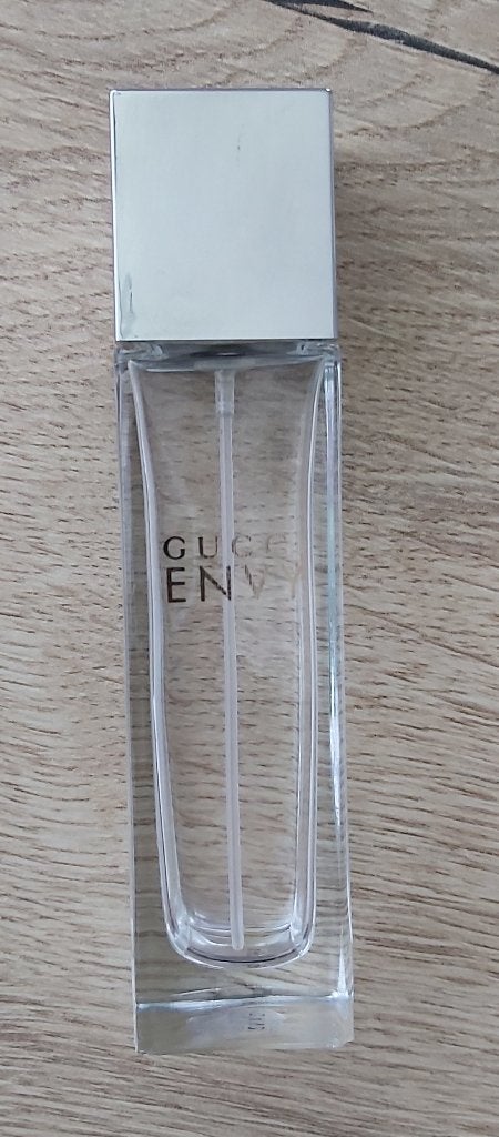 Lege Flacon Gucci Envy Met Originele Hulst ( Batch 2000)., Ophalen of Verzenden, Gebruikt, Parfumfles