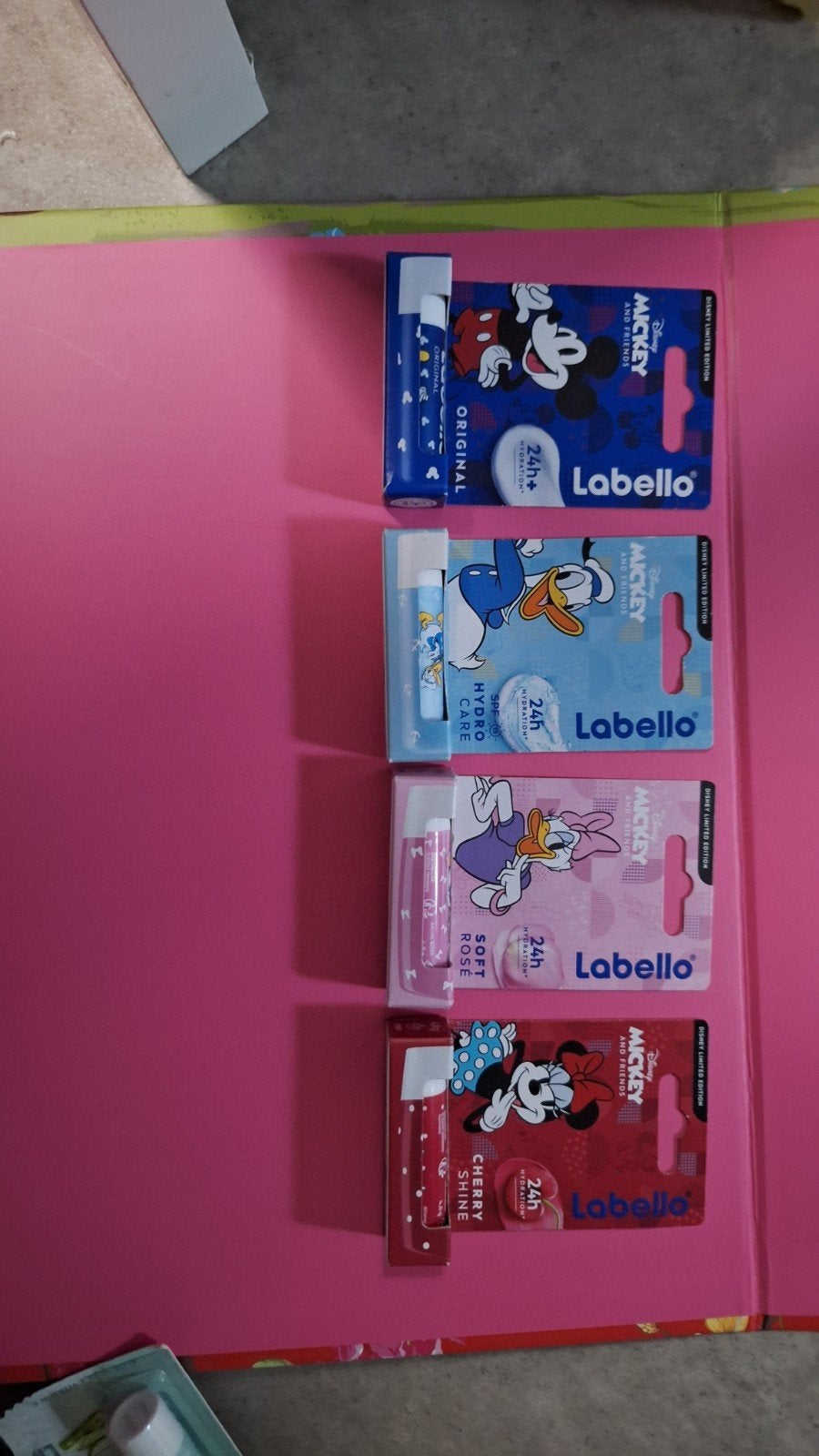 disney labello 4 verschillende, Ophalen of Verzenden, Nieuw