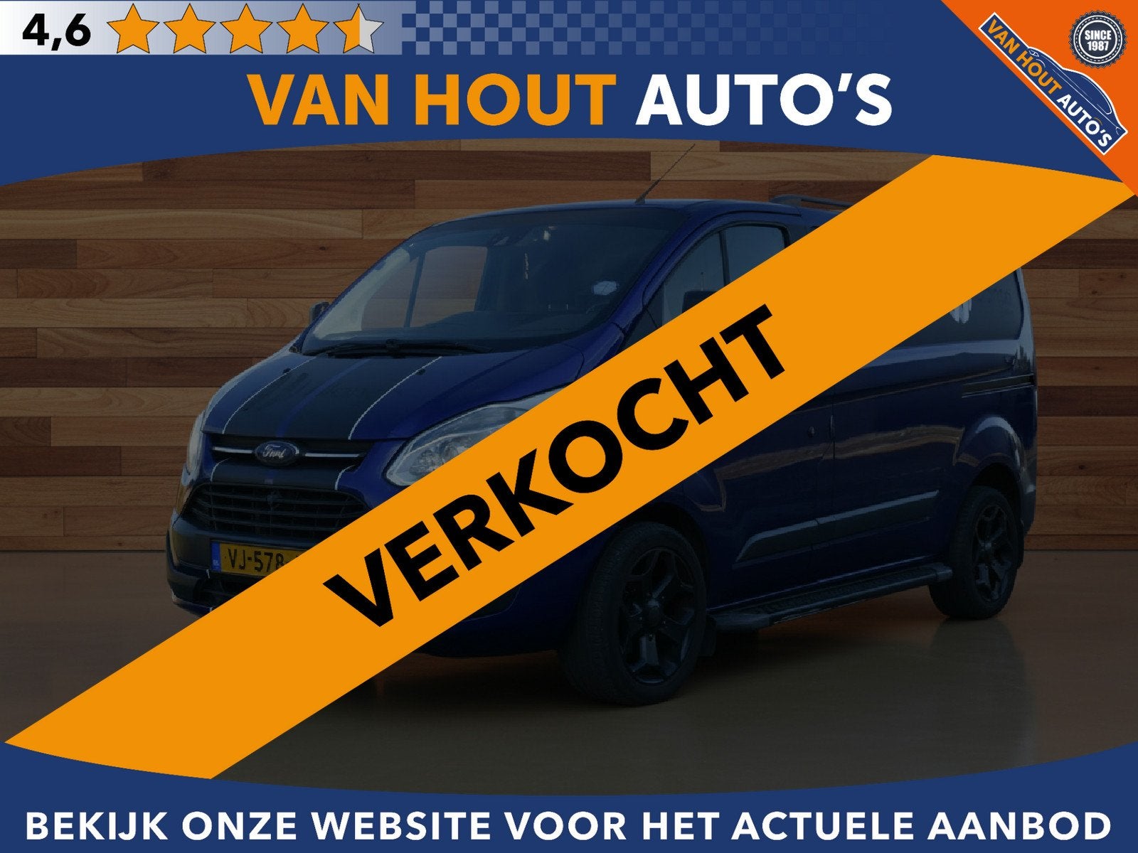 Ford Transit Custom 270 2.2 TDCI L1H1 Trend VERKOCHT, Auto's, Voorwielaandrijving, Euro 5, Gebruikt, Zwart