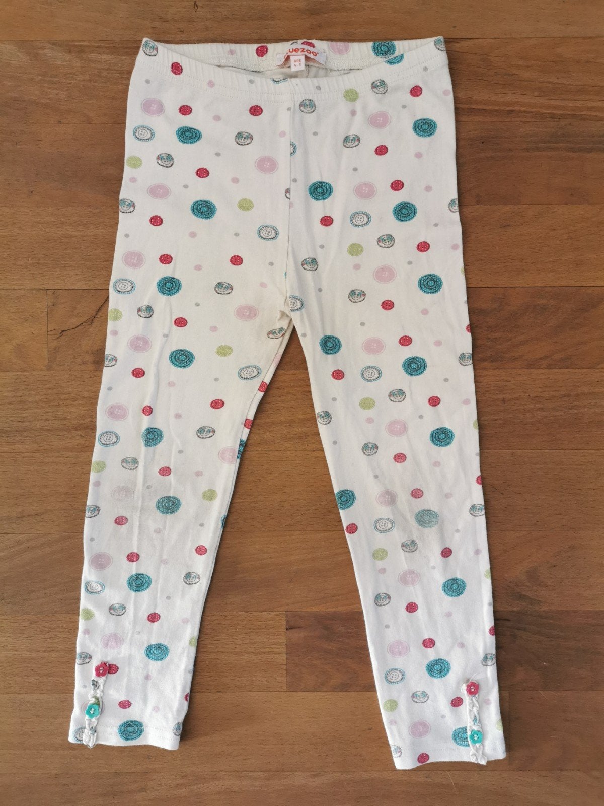 Bluezoo legging 4-5 jaar, Broek, Gebruikt, Bluezoo, Verzenden
