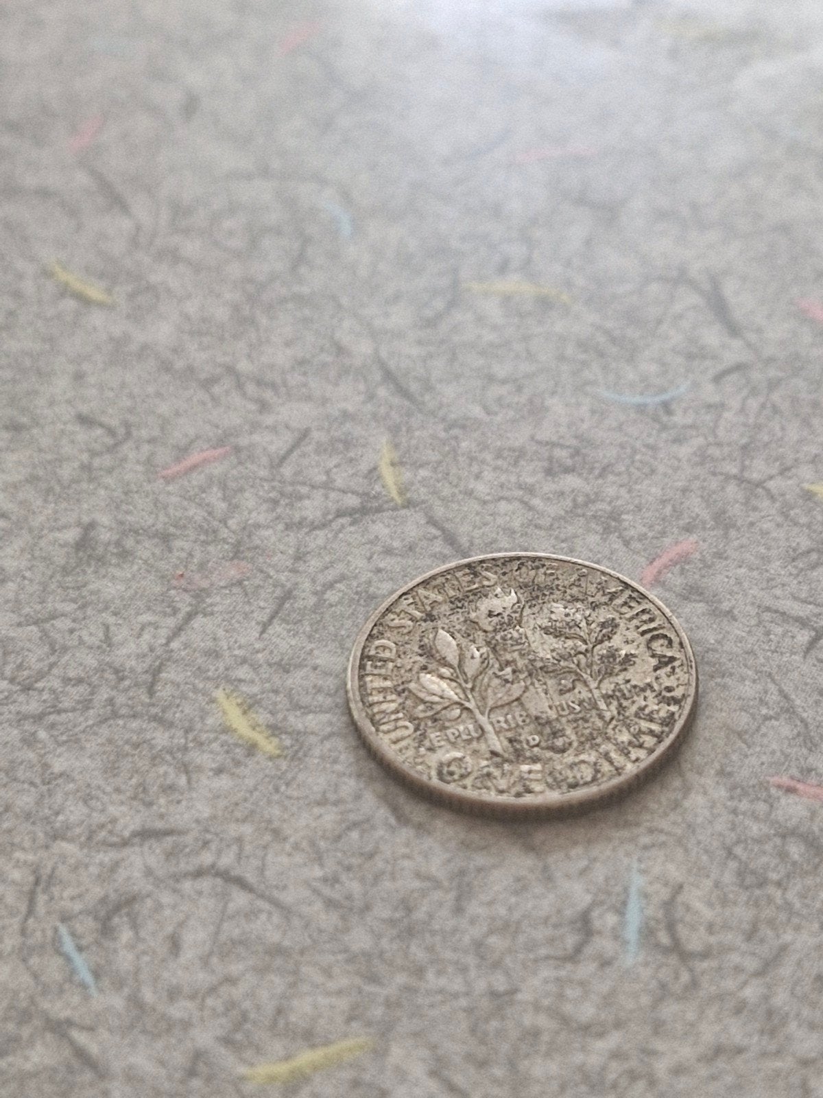 Zilveren USA Roosevelt Dime 1960 (90% Zilver), Postzegels en Munten, Ophalen of Verzenden, Noord-Amerika, Losse munt, Zilver