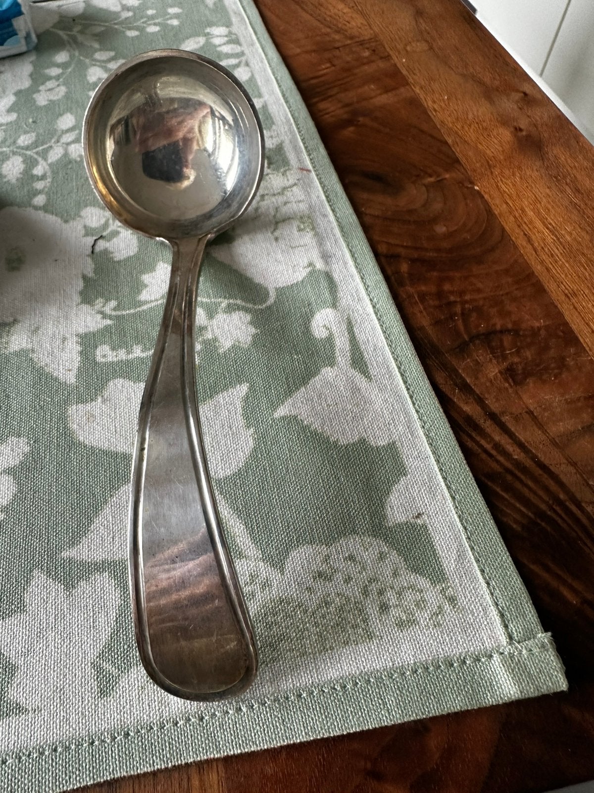zilveren saus lepel 75.00, Antiek en Kunst, Antiek | Goud en Zilver, Ophalen