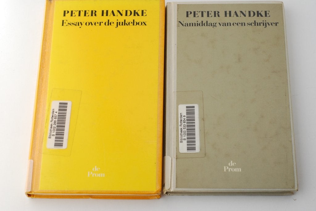 Peter Handke - 2 boeken De Prom 1988, Verzenden, Gelezen, Nederland