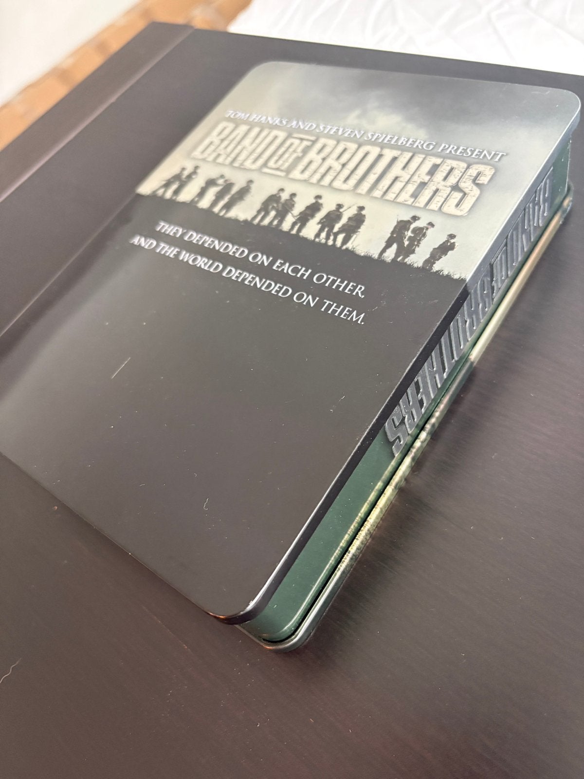 Dvd box band of brothers, Vanaf 16 jaar, Ophalen, Zo goed als nieuw