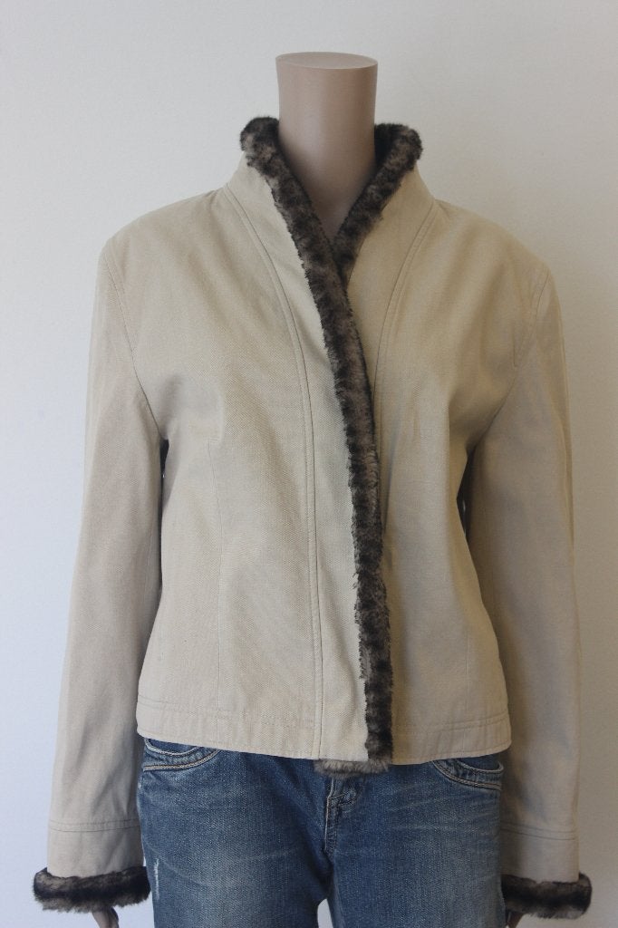 The Barn beige jasje maat 46, Kleding | Dames, The Barn, ., Beige, Maat 46/48 (XL) of groter