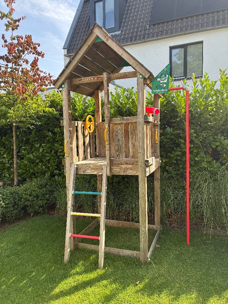 Jungle Gym speeltoestel, Kinderen en Baby's, Ophalen, Gebruikt, Brandweerpaal