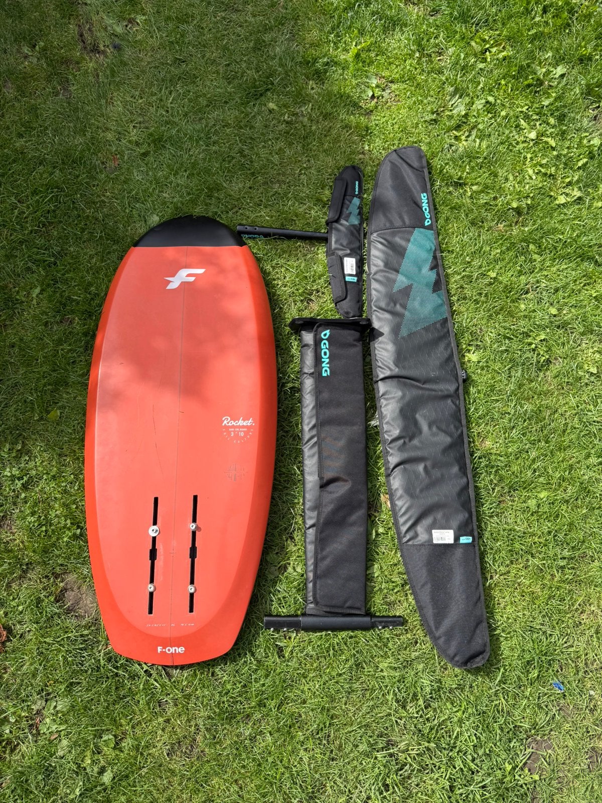 Complete Dockstart / pumpfoilset gong / f-one, Watersport en Boten, Ophalen, Gebruikt