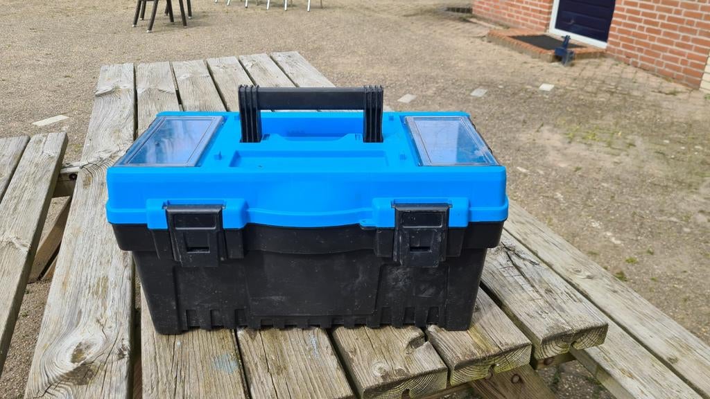 Gereedschapbox, Doe-het-zelf en Verbouw, Gereedschapskisten, Ophalen, Gebruikt