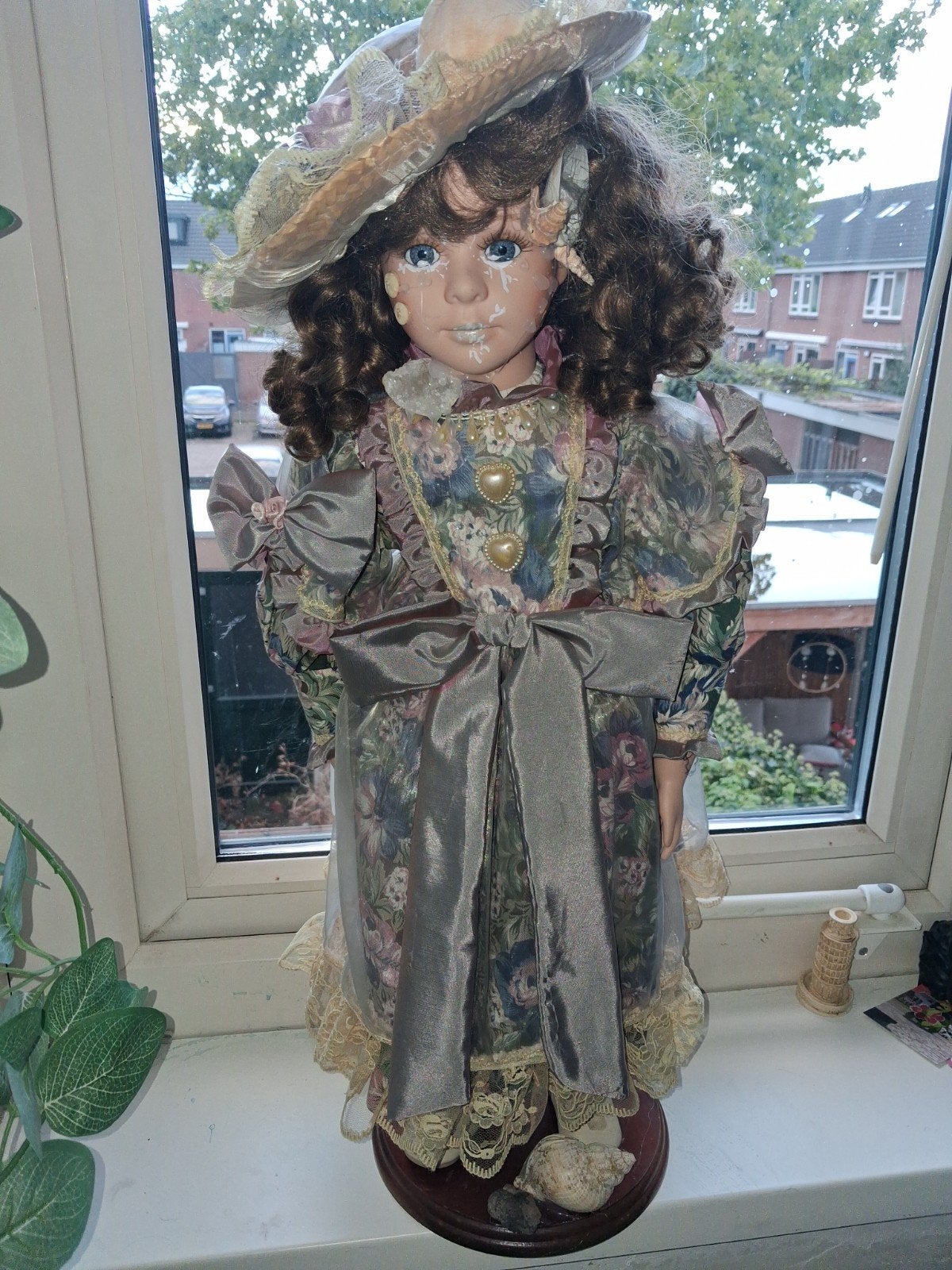 custom Vintage porseleinen pop - te ruil voor boeken, Verzamelen, Ophalen, Gebruikt, Pop