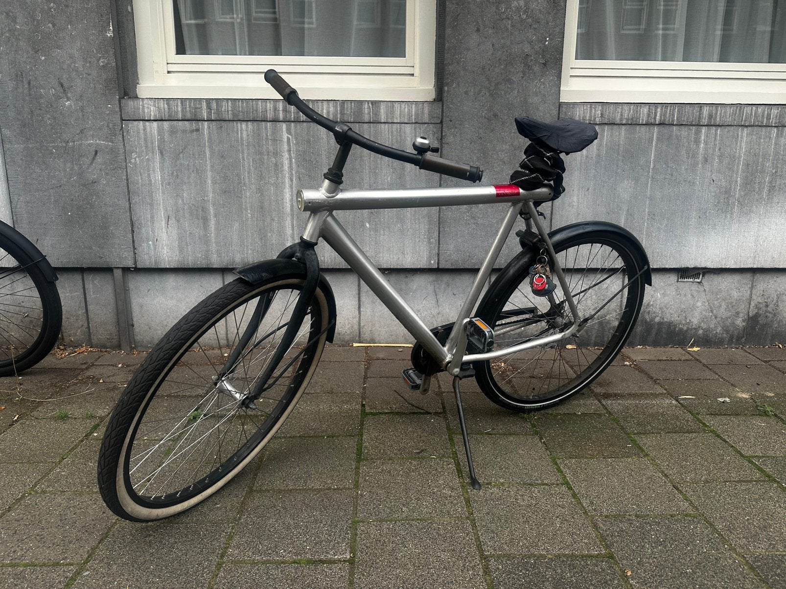 VanMoof No.3 fiets incl. ringslot en Abus kettingslot, Fietsen en Brommers, Ophalen, Zo goed als nieuw, Minder dan 10 versnellingen