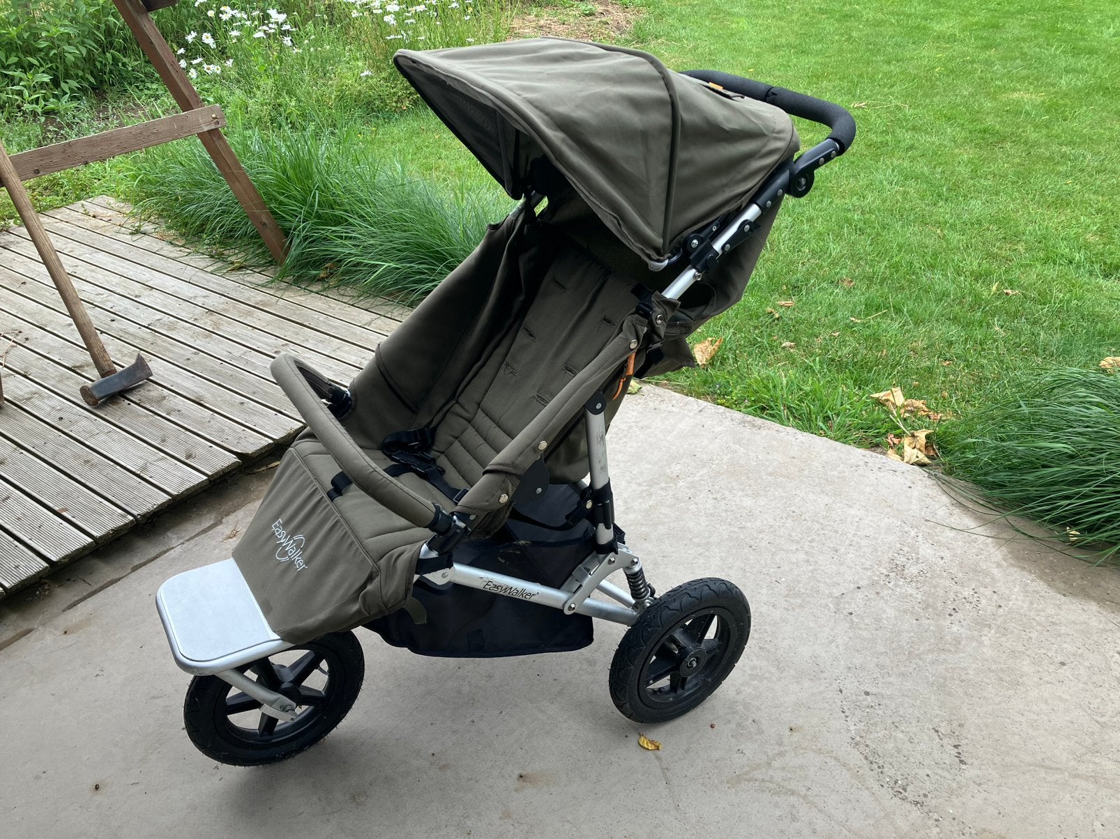 Easywalker buggy kinderwagen met veel toebehoren, Kinderen en Baby's, Buggy's, Ophalen, Zo goed als nieuw, Verstelbare rugleuning