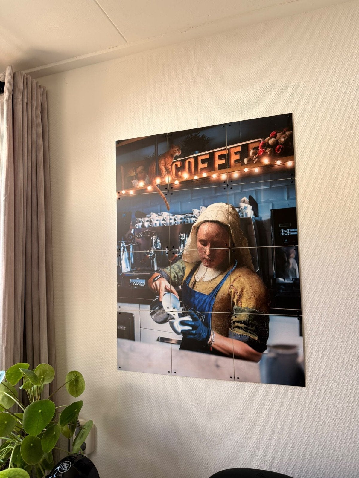 IXXI 60 x 80cm Milkmaid 21st Century melkmeisje, 80 cm, Meerkleurig, Ophalen of Verzenden, Zo goed als nieuw