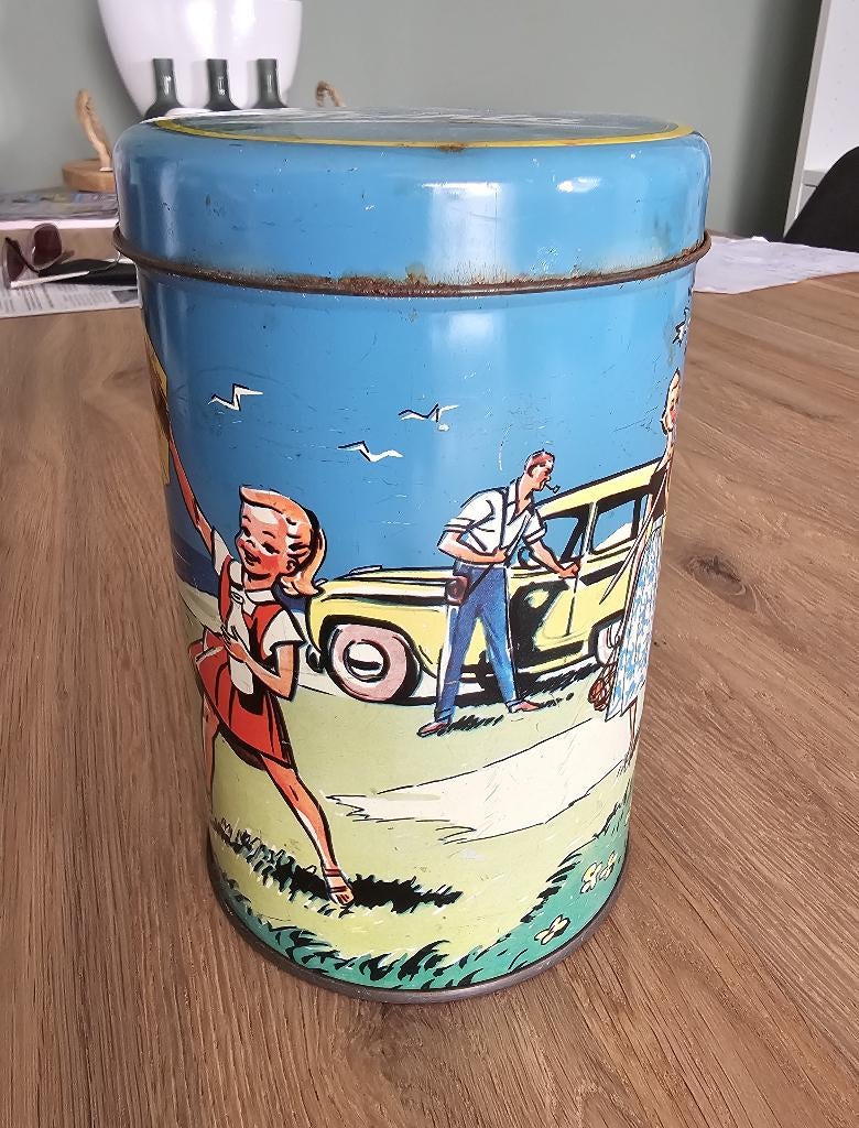 LEUK OUD BROCANT "BRINTA" BLIK, Ophalen of Verzenden, Gebruikt, Overige, Overige merken