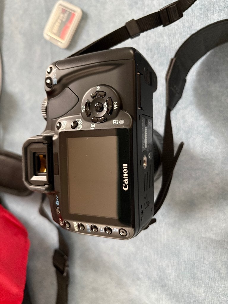 Canon EOS 400D diverse toebehoren., Ophalen, Gebruikt, Spiegelreflex, Canon
