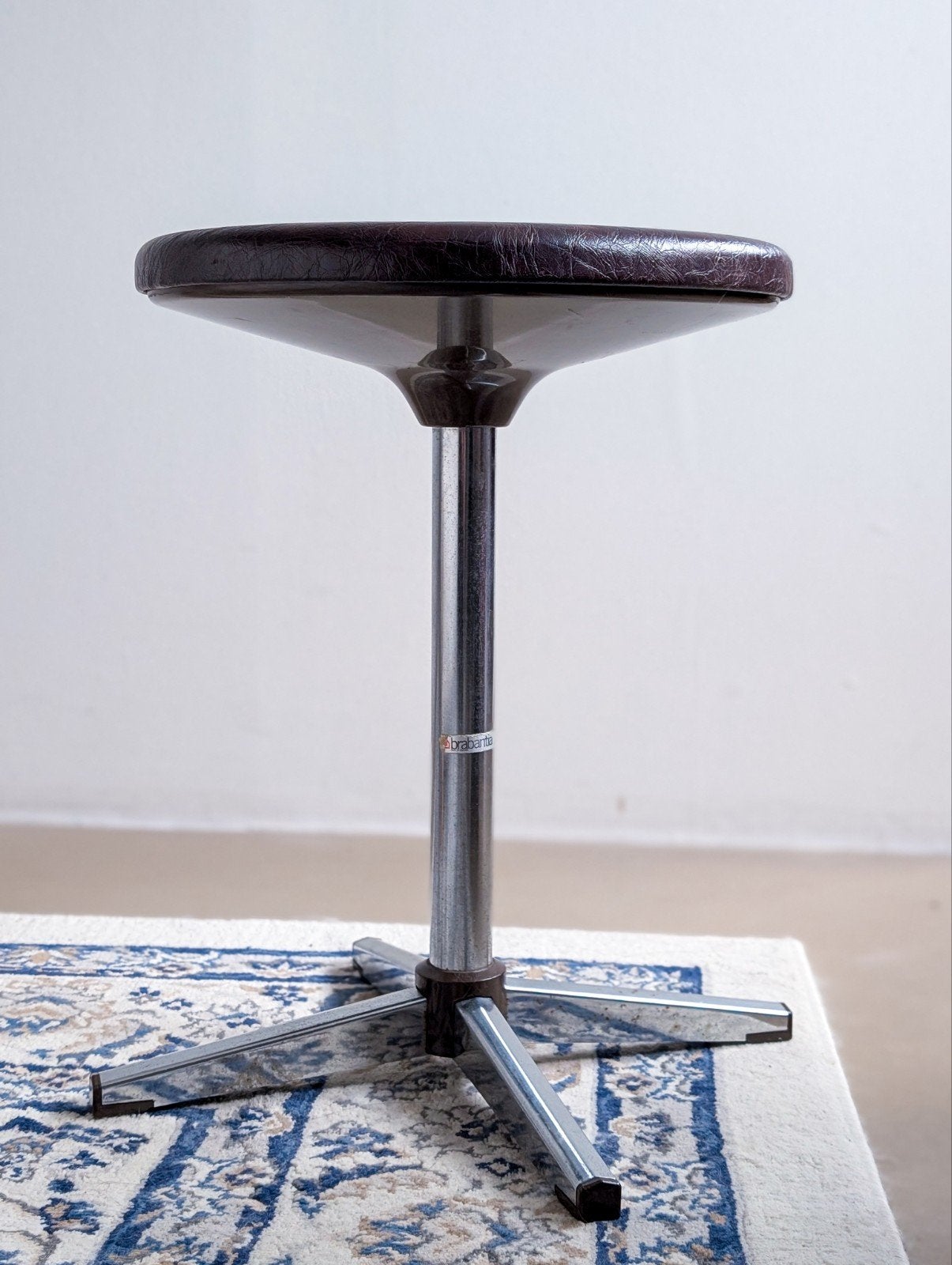 Origineel Brabantia Space Age krukje - Jaren 60/70 - Donkerb, Ophalen, Gebruikt, Overige materialen