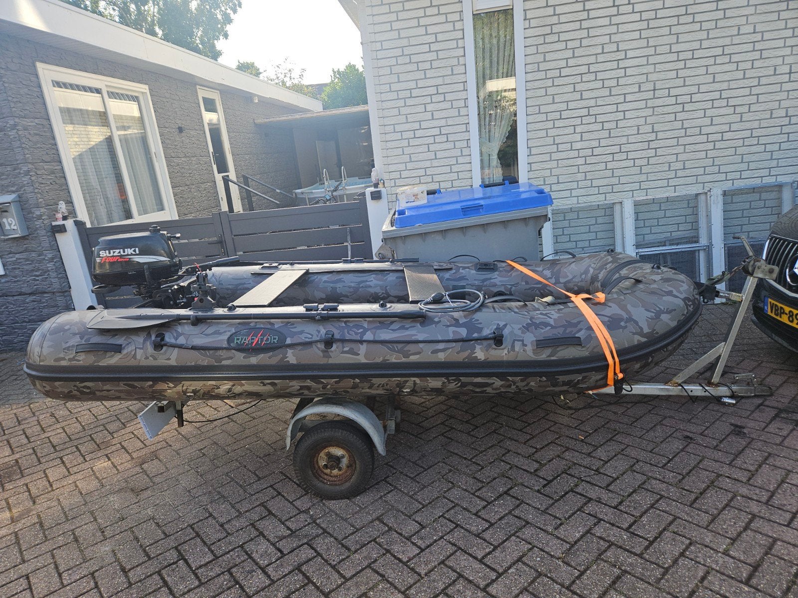te koop karper boot reptor, Watersport en Boten, Hengelsport | Karpervissen, Ophalen of Verzenden, Overige typen
