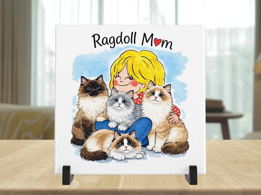 Ragdoll Mom Tegel - Blond Stijl, Verzenden, Nieuw